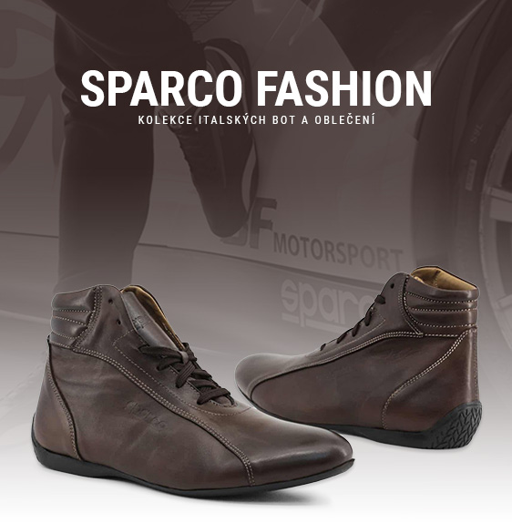 Sparco Fashion – Kolekce italských bot a oblečení