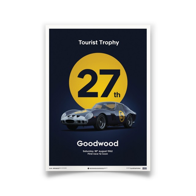 FERRARI 250 GTO - Goodwood 1963 - Black - VYSTAVENO